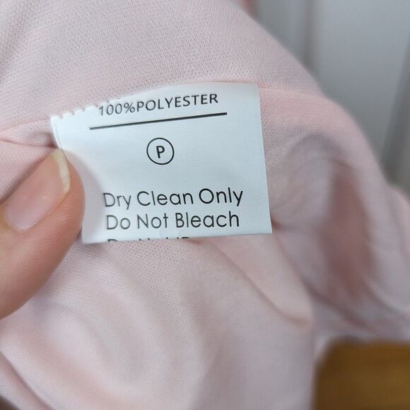 Angel Biba | Rose Gold High Slit Sequin Maxi Dress NWT Size s - Picture 7 of 7